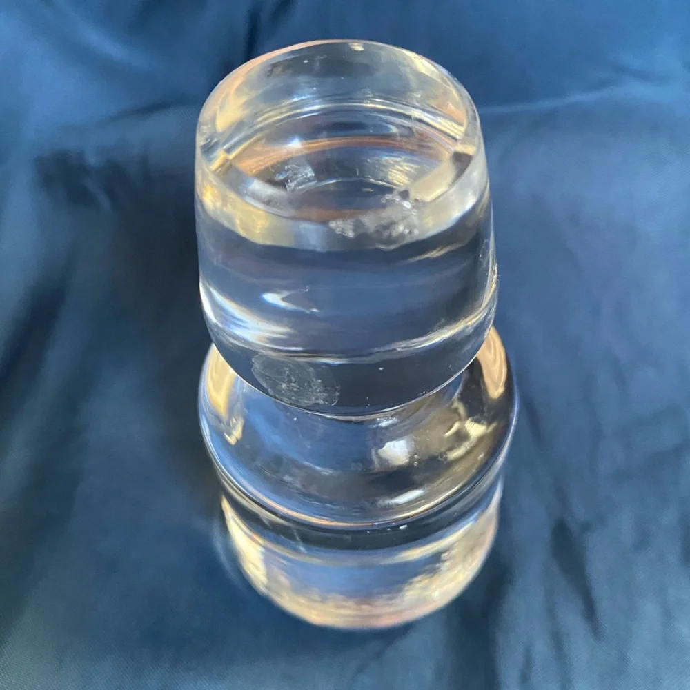Sur La Table Glass Olive Oil Vinegar Cruet Bottle Dispenser